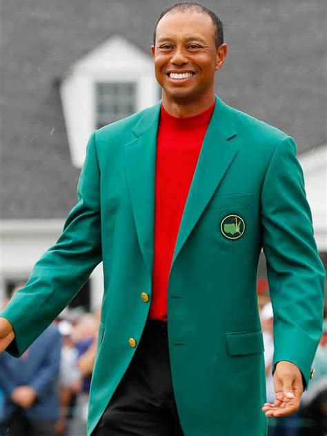 replica masters jacket|tiger woods with green jacket.